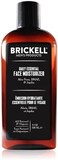 Brickell Men's Products Brickell Men's Daily Essential Face Moisturizer for Men, Natural and Organic Fast-Absorbing Face Lotion with Hyaluronic Acid, Green Tea, and Jojoba, 4 Ounce, Unscented