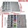 صندوق منظم لتخزين خرز الحرف اليدوية، يحتوي على 144 خانة، من نوع AideTek SMD SMT Resistor Resistor 1206 0805 0603