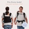 Beco Baby Carrier Toddler Carrier with Extra Wide Seat, 100% Cotton Backpack Style and Front-Carry, LightweightBreathable Child Carrier, Toddler Sling Carrier 20-60 lbs (Metro Black
