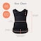 Beco Baby Carrier Toddler Carrier with Extra Wide Seat, 100% Cotton Backpack Style and Front-Carry, LightweightBreathable Child Carrier, Toddler Sling Carrier 20-60 lbs (Metro Black
