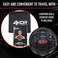 4KOR Fitness 3.2" Fireball Deep Tissue Recovery Ball