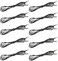 XINGYHENG XLX 10Pcs NTC 10K Thermistor Waterproof Sensors Digital Temperature Probe for Air Conditioner (100cm