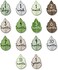 lulujo Baby&rsquo;s First Year Milestone Blanket and Card Set40in x 40in (Here I Grow Again