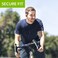 Avantree E171 Sports Headphones Wired with Microphone, Sweatproof Running Over Ear Earphones with Ear Hook, in Ear Jogging Earbuds for Workout Exercise Gym Compatible with iPhone, Cell Phones