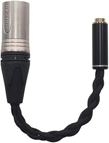 KK Cable XL4-4 HiFi 4-pin XLR Balanced Male to 4.4mm Trrs Female Balanced Cable, Headphone Audio Adapter. XL4-4