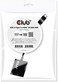 محول Club 3D USB 3.1 Type C auf HDMI 2.0 UHD 4K 60HZ Aktiver - Kabelschnittstellen-/محول (USB 3.1 Type C، HDMI 2.0، Männlich/Weiblich، 0,15 متر، أسود