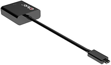 محول Club 3D USB 3.1 Type C auf HDMI 2.0 UHD 4K 60HZ Aktiver - Kabelschnittstellen-/محول (USB 3.1 Type C، HDMI 2.0، Männlich/Weiblich، 0,15 متر، أسود