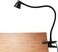 CeSunlight Clamp Desk Lamp, Clip on Reading Light, 3000-6500K Adjustable Color Temperature, 6 Illumination Modes, 10 Led Beads, AC Adapter and USB Cord Included (Black
