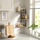 Love-KANKEI Corner Shelf Wall Mount of 3 Tier by , Rustic Wood Floating Shelves for Bedroom, Living Room, Bathroom, Kitchen, Office and More