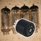 Yibuy 2.7x2.27cm Black Bakelite 9-pin Tube Socket 12AX7 Audio Tube Amplifier Vacuum Tube Base Pack of 4