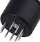 Yibuy 2.7x2.27cm Black Bakelite 9-pin Tube Socket 12AX7 Audio Tube Amplifier Vacuum Tube Base Pack of 4