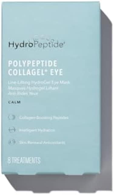 HydroPeptide Polypeptide Collagel Plus Eye Masks, 8 Count