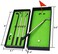 NALAKUVARA Mini Desktop Golf Ball Pen Set with Putting Flag (Green