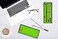 NALAKUVARA Mini Desktop Golf Ball Pen Set with Putting Flag (Green