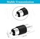 Warmstor 10 Pack Nickel Plated Audio Video RCA Male to Male Adapter Coupler Converter