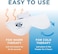 Heyedrate Dry Eye MaskSoothing Dry Eye Compress for Dry Eyes, Blepharitis, Meibomian Gland Dysfunction, Styes, Headaches, Sinuses, Allergies, and More