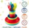 PLASKIDY Plastic Dinnerware Set - 24 Pieces, BPA-free