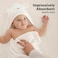 KeaBabies Baby Hooded Towel - Organic Bamboo Baby Bath Towels with Hood for Boys, Girls, Babies, Newborn Boys, Toddler (Lamb