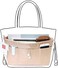 iN. IN Multi-Pocket Travel Handbag Organizer Insert Medium for Tote bag Purse Liner Insert Organizer With Handles Medium Khaki