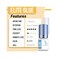Forabeli Fastest Elite Eyelash Extension Glue 5 ml1 Sec Drying timeRetention 7 weeksProfessional UseIndividual Semi Permanent Eye Lash Extensions SuppliesBlack Adhesive