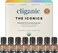 Cliganic Organic Aromatherapy Essential Oils Gift Set (Top 8, 100% Pure - Peppermint, Lavender, Eucalyptus, Tea Tree, Lemongrass, Rosemary, FrankincenseOrange