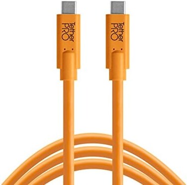 Tether Tools USB-C to USB-C 4.6 m orange Camera