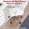مجموعة عجلات بديلة لكرسي مكتبك المنزلي من سيدوكس، مقاس 10 مم (3/8 بوصة × 7/8 بوصة) - تناسب كراسي ايكيا فقط - عجلات ناعمة لكرسي المكتب مناسبة للأرضيات الخشبية والسجاد - شديدة التحمل وآمنة لجميع أنواع ا