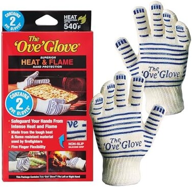 Ove Glove The Mitts - Superior HEATFLAME Hand Protection - 2 PACK