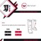 Be Smart Kids Shin Instep Pads MMA Leg Foot Guards Muay Thai Kick Boxing Guard Protector (Black, XXXS (3 to 8 Years