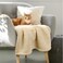 furrybaby Premium Fluffy Fleece Dog Blanket, Soft and Warm Pet Throw for DogsCats (Small 24x32', Beige