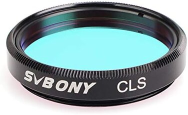 SVBONY Filter for Photography Broadband CLS Filter for Astronomical Observation Photography CCD Cameras and DSLR (1.25 inch