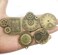 مجموعة iloveDIYbeads المكونة من 30 قطعة من الخرز البرونزي العتيق، بتصميم هيكل عظمي، على طراز ستيمبانك، مع تروس وعجلات، مثالية لصنع المجوهرات. متوفرة بالجملة (m71-30 قطعة متنوعة).
