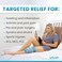 Vive Knee Ice Pack Wrap Cold Hot Gel Compression Brace Heat Support Strap For Arthritis Pain Tendonitis Acl Athletic Injury Osteoarthritis Running Iscus And Patella Surgery One Size Gray