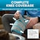 Vive Knee Ice Pack Wrap Cold Hot Gel Compression Brace Heat Support Strap For Arthritis Pain Tendonitis Acl Athletic Injury Osteoarthritis Running Iscus And Patella Surgery One Size Gray