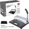 TIANSE Binding Machine, 21-Hole, 450 Sheet, Comb Binding Machine with Starter Kit 100 PCS 3/8' Comb Binding Spines, Comb Binding Machine Perfect for Daily Office Documents