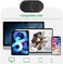 CloudValley Webcam Cover Slide[2-Pack], 0.023 Inch Ultra-Thin Metal Web Camera Cover for MacBook Pro, iMac, Laptop, PC, iPad Pro, iPhone 8/7/6 Plus, Protect Your Visual Prvacy [Black]