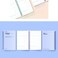 Motemote [MOTEMOTE] 10 Minutes Planner 100 Days Color Chip (Serenity/ Study Planner/Planner