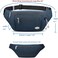 Entchin Fanny Pack for Women Men,Crossbody Belt Bag with 4-Zipper Pockets,Adjustable Waist Bag Pack,One of the Most Popular Travel Essential Gifts for Walking,Traveling,Cycling and Shopping, Blue,