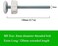 Baby Gate Guru Extra Long M8 (8mmSpindle Rods for Pressure Mounted Gates Replacement Set - 4 Pack of M8 Spindle Screw Bolts for Baby and Pet Safety Gates - Choose Your Color (8mm, White