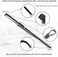 Huiaway 1-1/4 Inch Chrome Telescopic Hose Metal Vacuum Wand - 32mm Extends to 31.65 Inch Long for Most Brand Vacuums