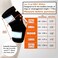 NeoAlly Dog Rear Leg Braces Ankle Support [Pair] Canine Hind Hock Sleeves with Safety Reflective Straps for Injury, Sprain, Wound Healing and Arthritis (Large