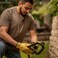 Wells Lamont unisex adult Men s Water Resistant Leather Work Gloves with HydraHyde Technology Cowhide Large Wells Lamont 11, Saddletan, Large Pack of 1 US