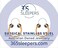 365 Sleepers 2 Pcs Stainless Steel 20G (Very ThinHinged Hoop Segment Nose Ring Sleeper Earrings 5mm - 6mm - 7mm - 8mm - 9mm - 10mm, Stainless Steel, no gemstone
