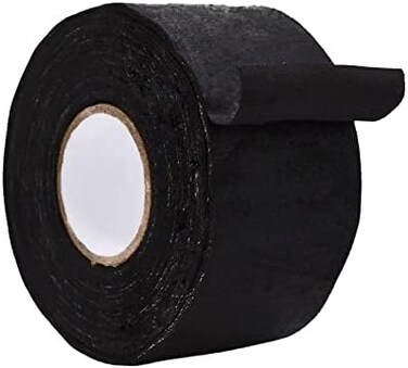 WOD Tape WOD FTC14 Black Industrial and Electrical Harness Wiring Friction Tape, 2x60 ft
