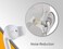 ACOUSDesign ACOUS Design Purest Earbuds Covers Anti-Slip Sport Covers Compatible with Apple EarPods and AirPods (Light Blue