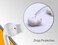 ACOUSDesign ACOUS Design Purest Earbuds Covers Anti-Slip Sport Covers Compatible with Apple EarPods and AirPods (Light Blue