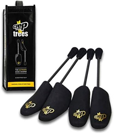 Crep Protect The Ultimate Shoe Shaper Trees Black 2 Pairs, One Size