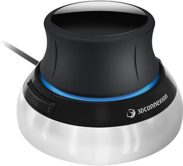 فأرة ثلاثية الأبعاد صغيرة الحجم من ثري دي كونيكشن 3DX-700059 سبيس ماوس