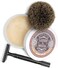 صابون حلاقة Lather & Wood Shaving Co - برائحة خليج الروم - ببساطة أفضل كريم فاخر - مصنوع من الشحم - غني برائحة رائعة لأفضل روتين حلاقة رطبة في العالم. 140 مل (خليج الروم)