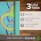 Gaiam Kids Yoga Mat Exercise Mat, Yoga for Kids with Fun Prints - Playtime for Babies, ActiveCalm Toddlers and Young Children (60" L x 24" W x 3mm Thick